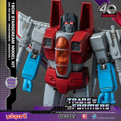 [In Stock] Yolopark Transformers Amk Pro G1 Starscream Model Kit 19cm Tall