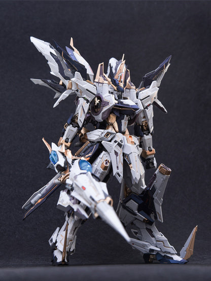 [In Stock] In Era+ 1/100 MG Size Aurora Model Kit with Metal Skeleton 22cm Tall