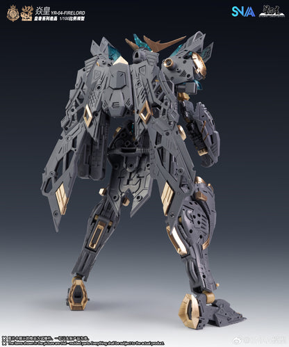 [In Stock] SNAA 1/100 MG size Fire Lord YR-04 Plastic Model Kit 22cm Tall