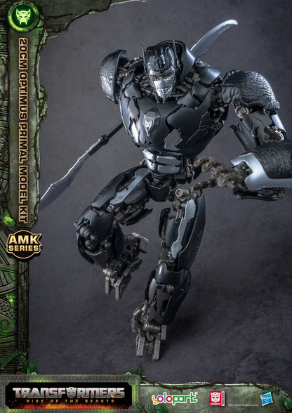 [In Stock] Yolopark Transformers Rise of the Beasts AMK Series Optimus Primal Pre-assembled Model Kit 20cm Tall