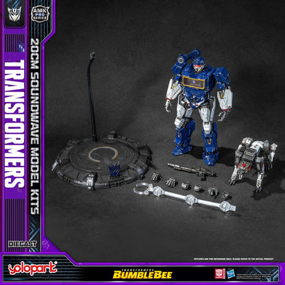 [Pre-order] Yolopark Transformers AMK PRO 20cm Soundwave Model Kit with Diecast