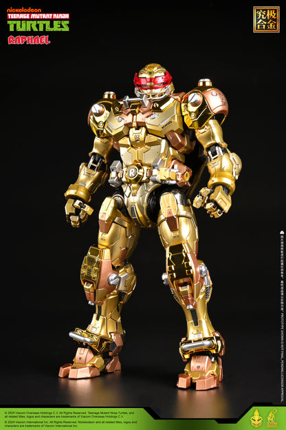 [Preorder] Heatboys TMNT Raphael Teenage Mutant Ninja Turtles Alloy Action Figure-Limited Edition Golden Color