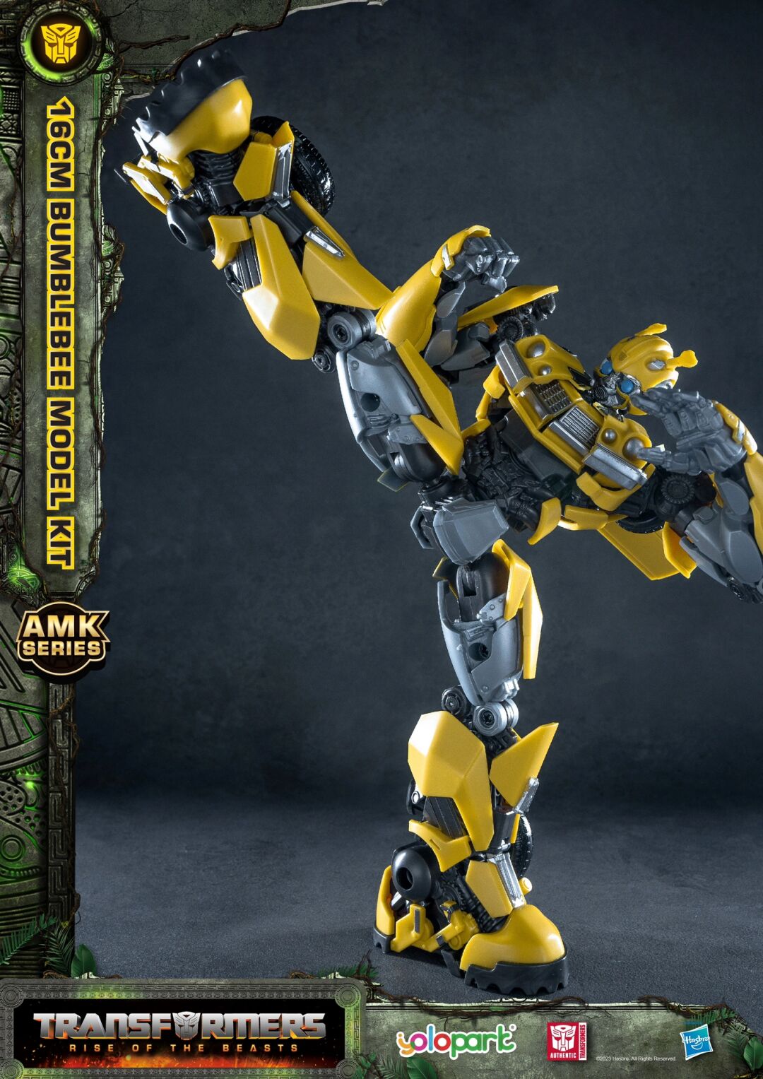 [In Stock] Yolopark Transformers Rise of the Beasts AMK Series Bumblebee Pre-assembled Model Kit