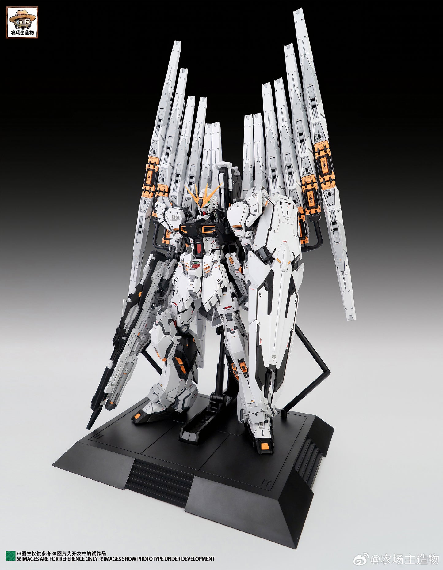 [Pre-order] Farmer Creation 1/100 MG Size Nu Gundam RX-93 GK Design Model Kit