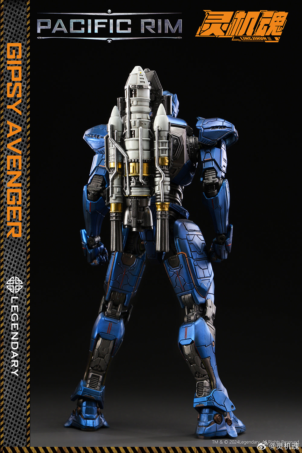 [In Stock] LingJiHun LJH Pacific Rim Gipsy Avenger 20cm Action Figure