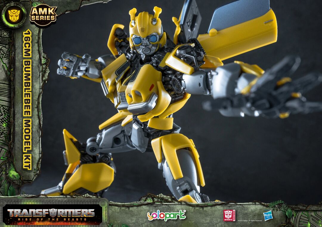 [In Stock] Yolopark Transformers Rise of the Beasts AMK Series Bumblebee Pre-assembled Model Kit