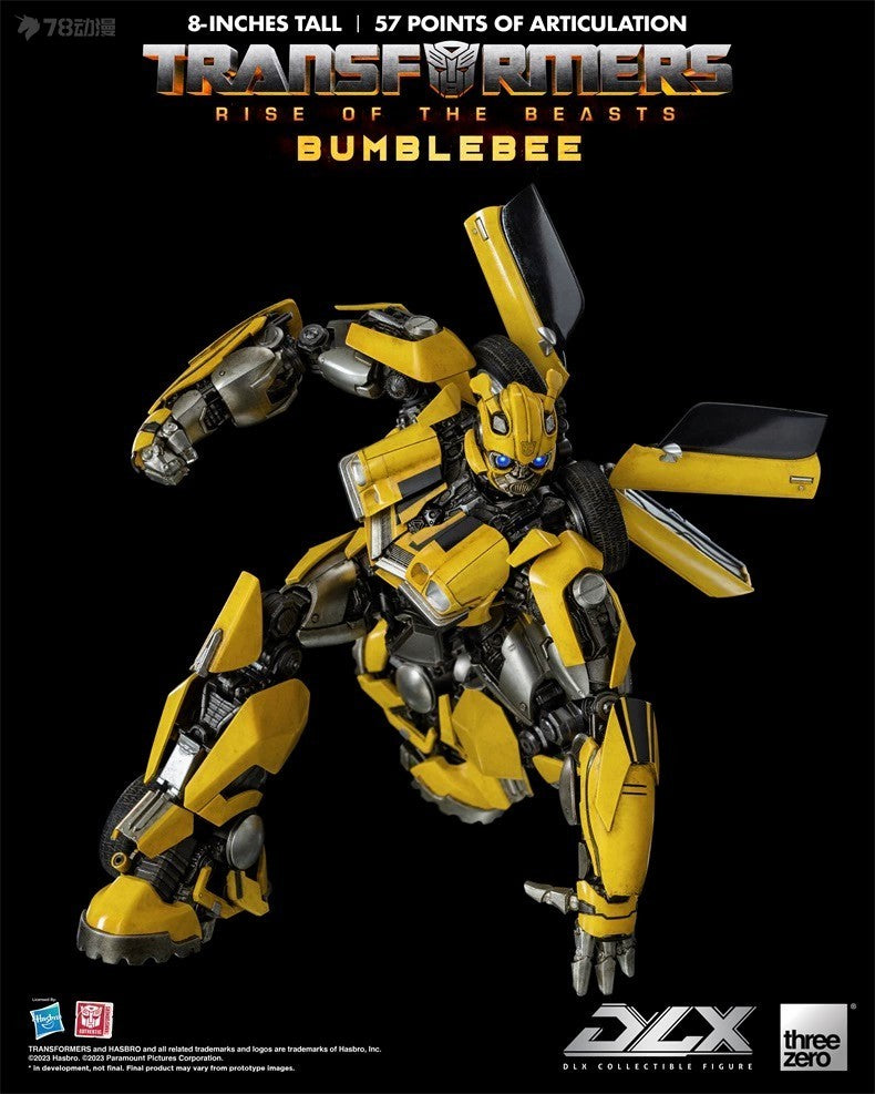 [Pre-order] Threezero DLX Transformers Bumblebee (Rise of the Beasts Ver.) 23cm Action Figure