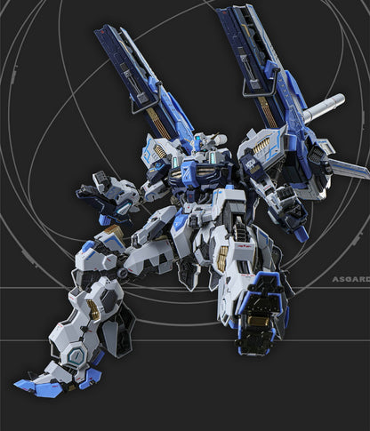 [In Stock] Eddas 1/100 MG Size Asgard Model Kit 22cm Tall with Metal Joints