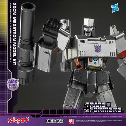 [In Stock] Yolopark Transformers Amk Pro Series G1 Megatron Model Kit 20cm Tall