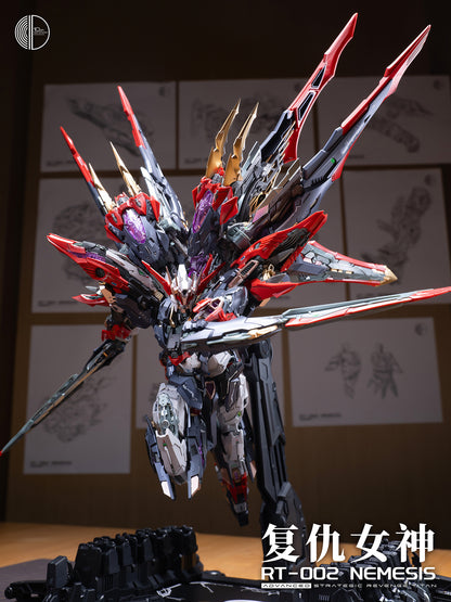 [In Stock] Infinite Dimension 1/100 MG Size RT-002 Nemesis 22cm Tall Model Kit