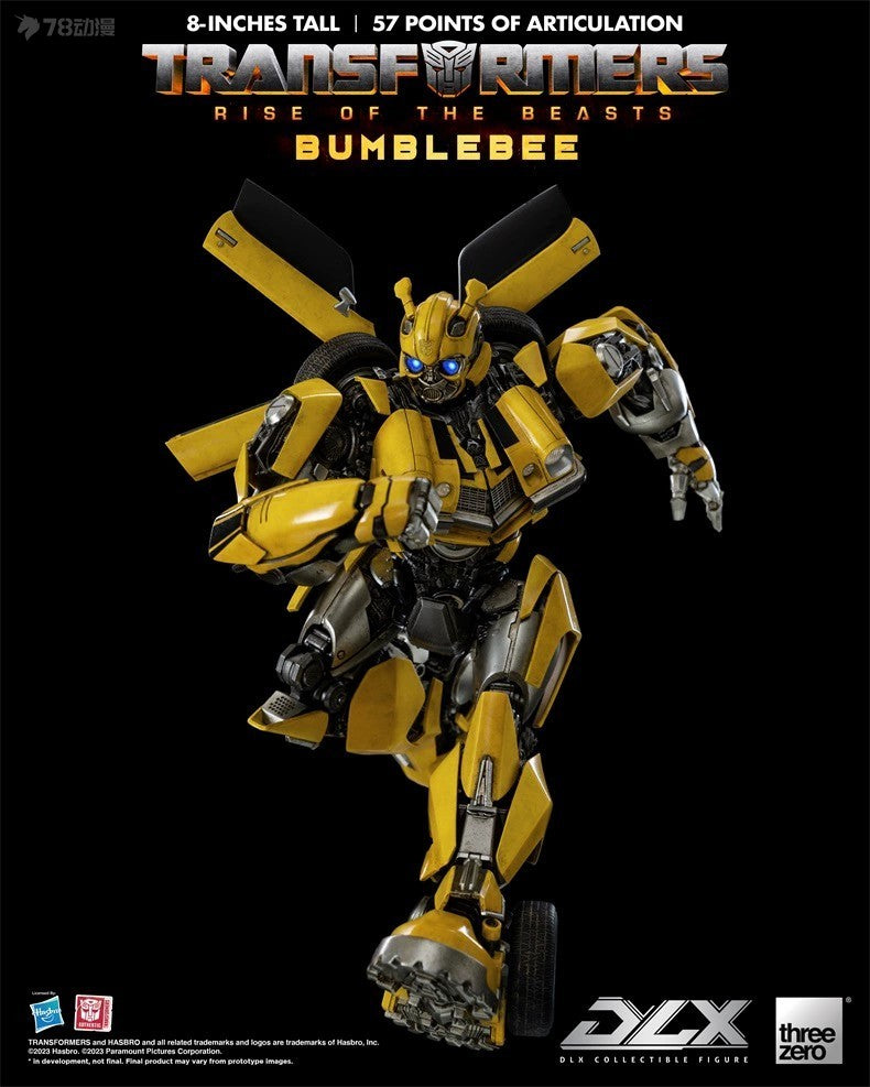 [Pre-order] Threezero DLX Transformers Bumblebee (Rise of the Beasts Ver.) 23cm Action Figure