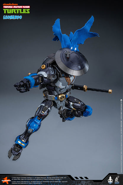 [In Stock] Heatboys TMNT Leonardo 40th Anniversary Limited Edition 23cm Action Figure Teenage Mutant Ninja Turtles