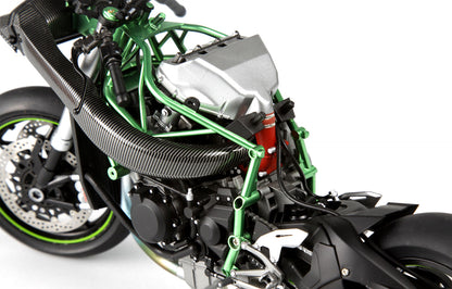 [Pre-order] Meng 1/9 Kawasaki Ninja H2™R Motorcycle Unpainted Plastic Model Kit
