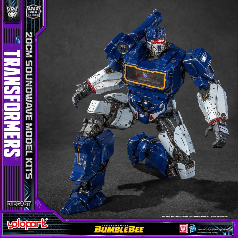 [Pre-order] Yolopark Transformers AMK PRO 20cm Soundwave Model Kit with Diecast