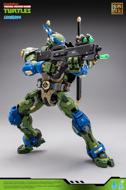 [In Stock] Heatboys HB0012 Mecha TMNT Leonardo Teenage Mutant Ninja Turtles Alloy Action Figure