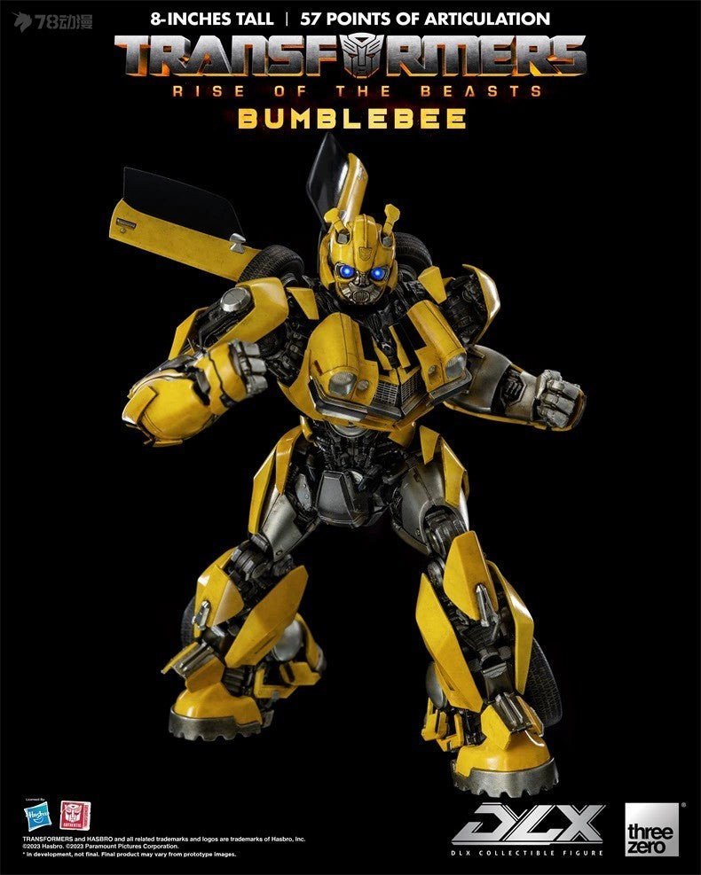 [Pre-order] Threezero DLX Transformers Bumblebee (Rise of the Beasts Ver.) 23cm Action Figure