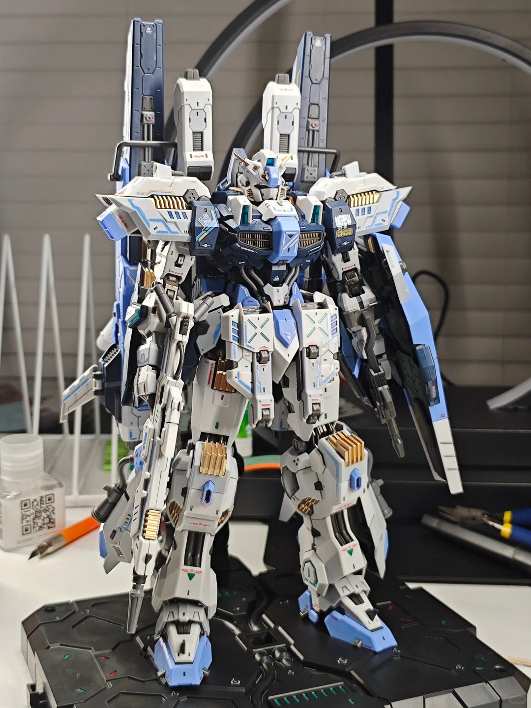 In Stock] Eddas 1/100 MG Size Asgard Model Kit 22cm Tall