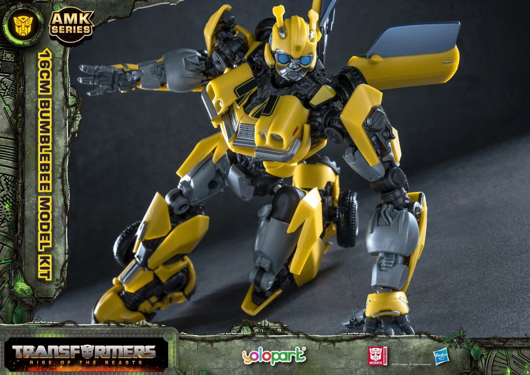 [In Stock] Yolopark Transformers Rise of the Beasts AMK Series Bumblebee Pre-assembled Model Kit