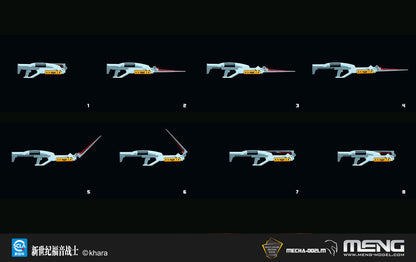 [In Stock] MENG EVA Unit-02 Model-02 Evangelion Ver. 1.5 47cm Tall Model Kit