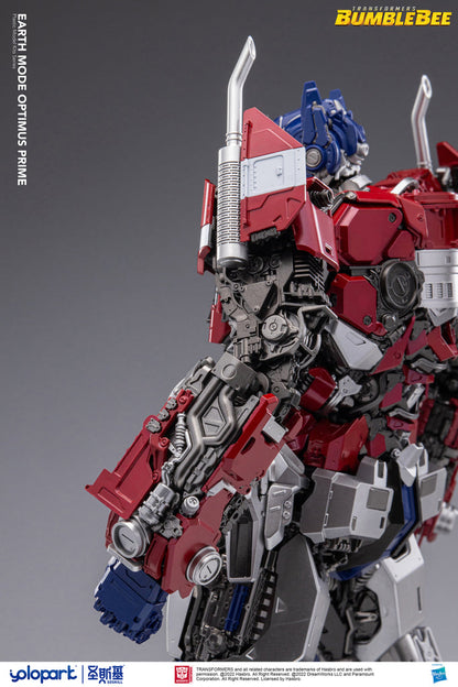 [In Stock] Yolopark Transformers Earth Mode Optimus Prime Model Kit 30cm Tall