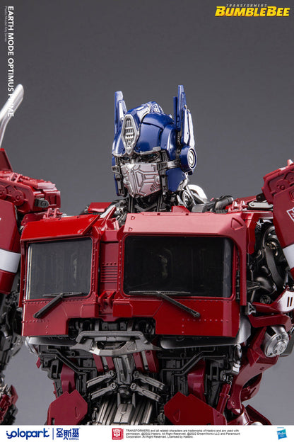 [In Stock] Yolopark Transformers Earth Mode Optimus Prime Model Kit 30cm Tall