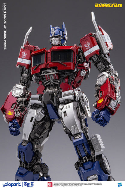[In Stock] Yolopark Transformers Earth Mode Optimus Prime Model Kit 30cm Tall