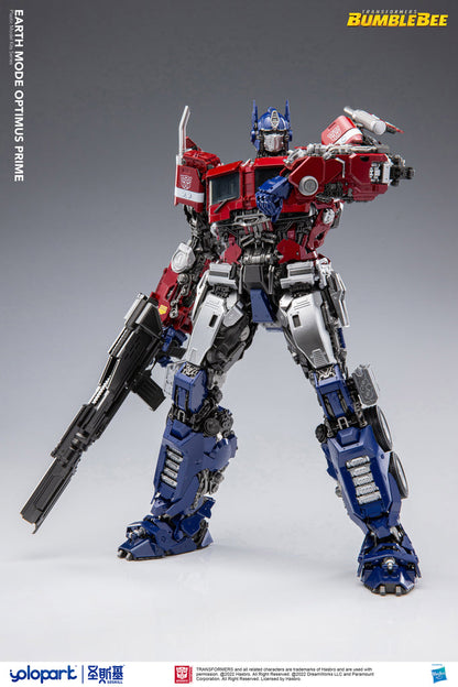 [In Stock] Yolopark Transformers Earth Mode Optimus Prime Model Kit 30cm Tall