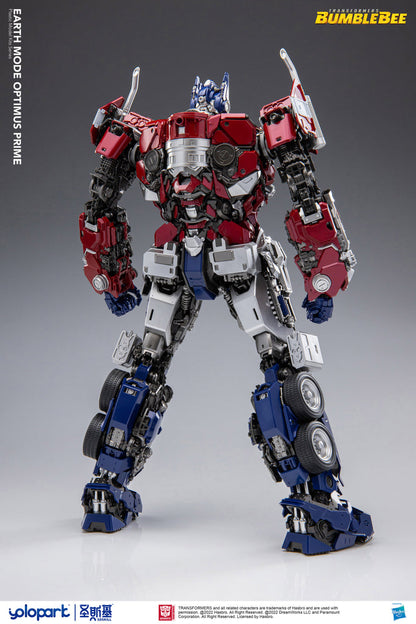 [In Stock] Yolopark Transformers Earth Mode Optimus Prime Model Kit 30cm Tall