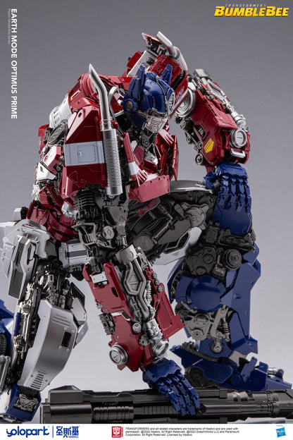 [In Stock] Yolopark Transformers Earth Mode Optimus Prime Model Kit 30cm Tall