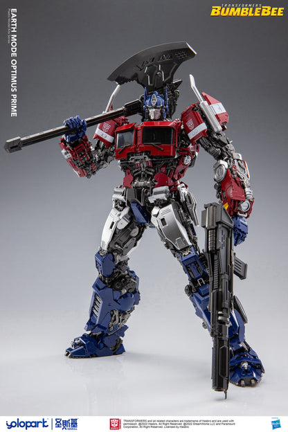 [In Stock] Yolopark Transformers Earth Mode Optimus Prime Model Kit 30cm Tall