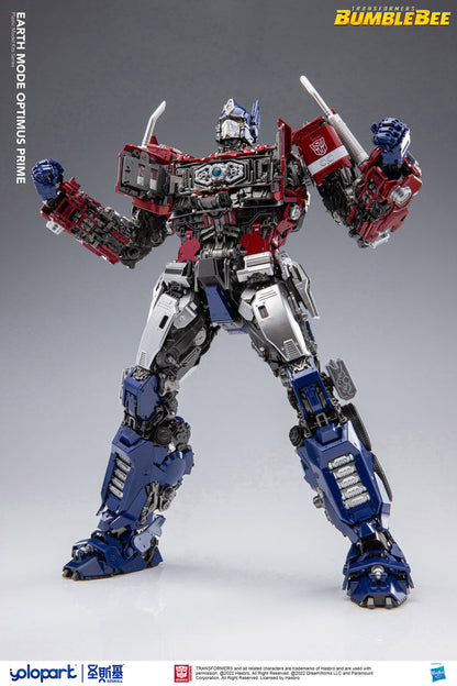[In Stock] Yolopark Transformers Earth Mode Optimus Prime Model Kit 30cm Tall