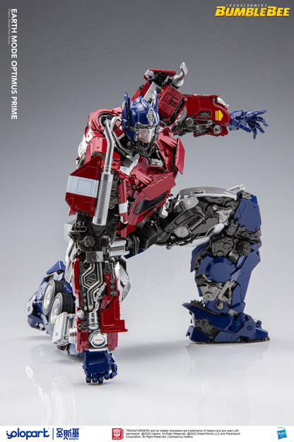 [In Stock] Yolopark Transformers Earth Mode Optimus Prime Model Kit 30cm Tall