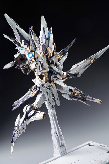 [In Stock] In Era+ 1/100 MG Size Aurora Model Kit with Metal Skeleton 22cm Tall