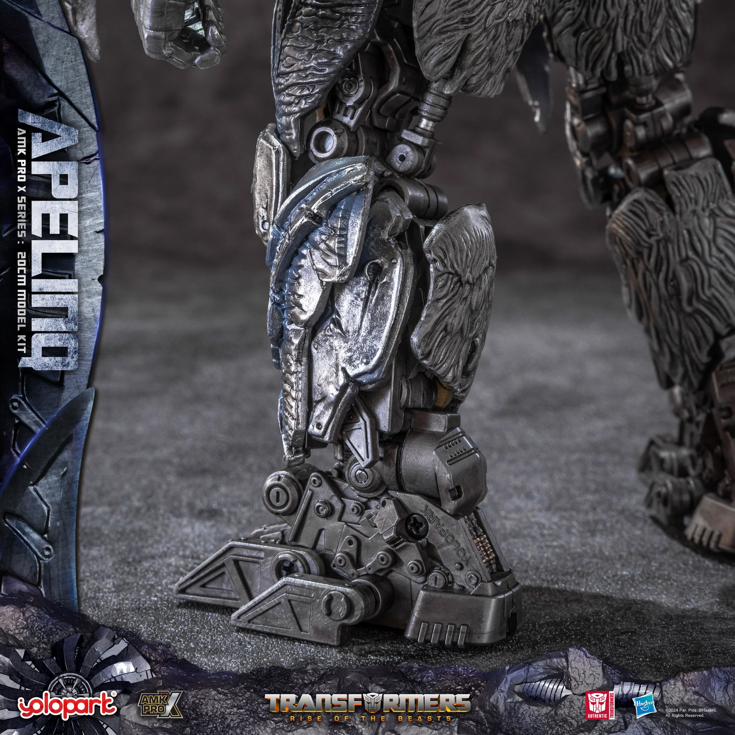 [In Stock] Yolopark AMK PRO X Series Transformers Apelinq Model Kit 20cm Tall
