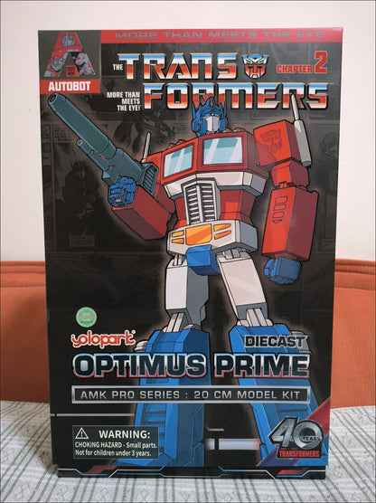 [In Stock] Yolopark Transformers Amk Pro G1 Optimus Prime Model Kit 20cm Tall