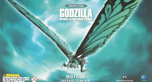 [Pre-order] HIYA GODZILLA KING OF THE MONSTERS Mothra Emerald Titan Ver. Action Figure