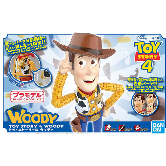 Bandai TOY STORY 4 WOODY Plastic Model Kit