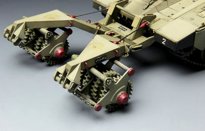 Meng 1/35 ISRAEL MAIN BATTLE TANK MERKAVA Mk.3 BAZ w/NOCHRI DALET MINE ROLLER SYSTEM Plastic Model Kit TS-005