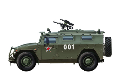 Meng 1/35 RUSSIAN ARMORED HIGH-MOBILITY VEHICLE GAZ-233014 STS “TIGER” Plastic Model Kit VS-003