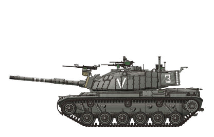 Meng 1/35 ISRAEL MAIN BATTLE TANK MAGACH 6B GAL Plastic Model Kit TS-044