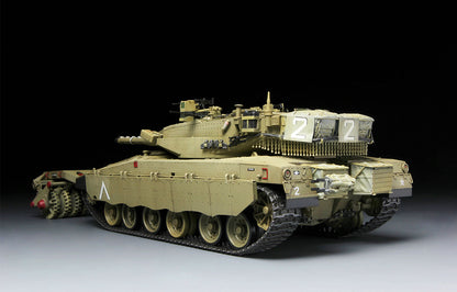 Meng 1/35 ISRAEL MAIN BATTLE TANK MERKAVA Mk.3 BAZ w/NOCHRI DALET MINE ROLLER SYSTEM Plastic Model Kit TS-005