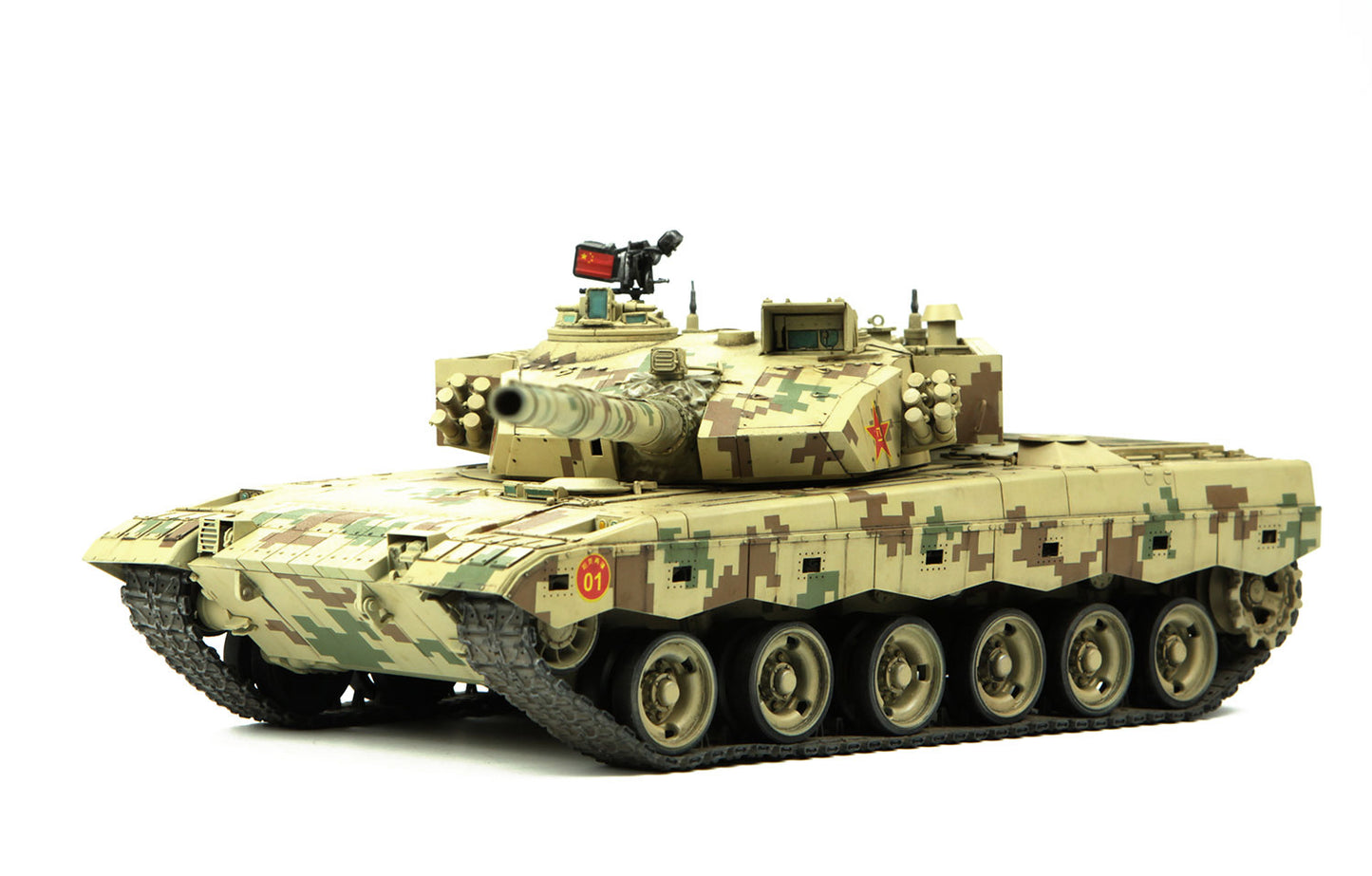 [In Stock] Meng 1/35 PLA MAIN BATTLE TANK ZTZ96B Plastic Model Kit TS-034