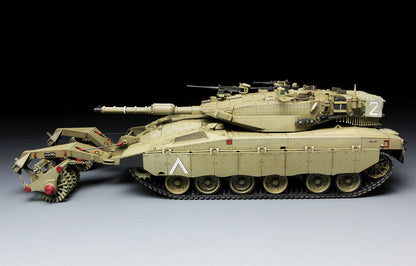 Meng 1/35 ISRAEL MAIN BATTLE TANK MERKAVA Mk.3 BAZ w/NOCHRI DALET MINE ROLLER SYSTEM Plastic Model Kit TS-005