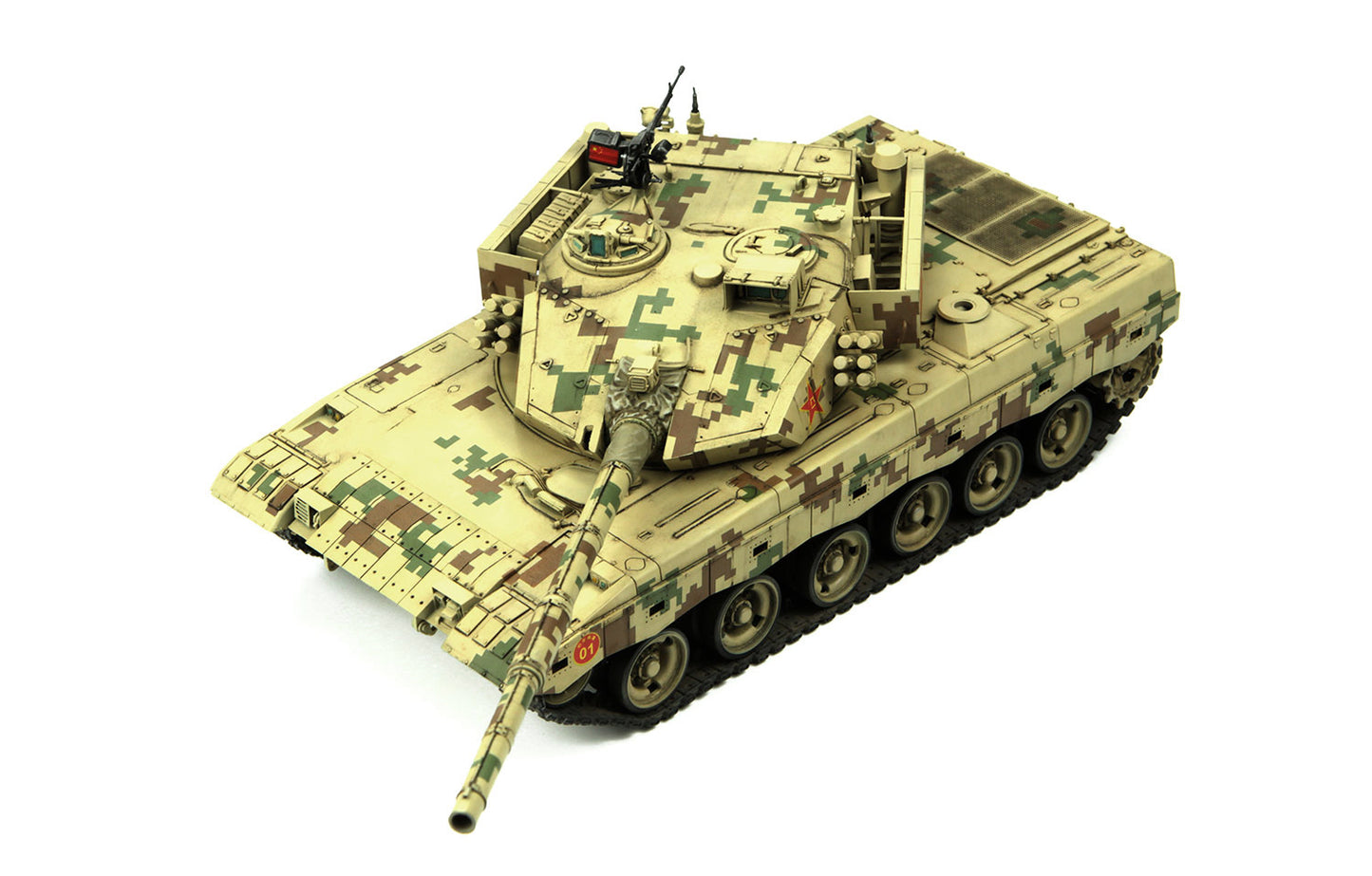 [In Stock] Meng 1/35 PLA MAIN BATTLE TANK ZTZ96B Plastic Model Kit TS-034