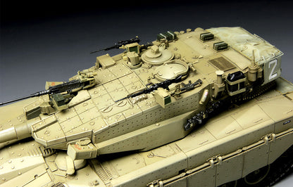 Meng 1/35 ISRAEL MAIN BATTLE TANK MERKAVA Mk.3 BAZ w/NOCHRI DALET MINE ROLLER SYSTEM Plastic Model Kit TS-005