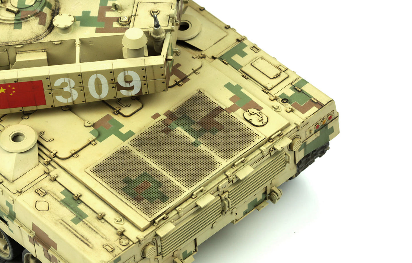 [In Stock] Meng 1/35 PLA MAIN BATTLE TANK ZTZ96B Plastic Model Kit TS-034