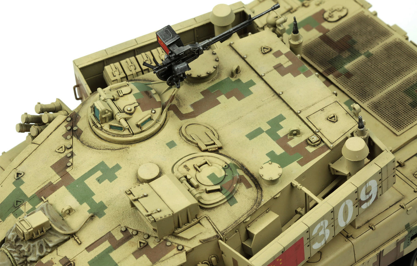 [In Stock] Meng 1/35 PLA MAIN BATTLE TANK ZTZ96B Plastic Model Kit TS-034