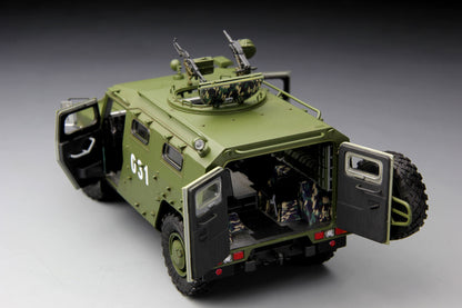Meng 1/35 RUSSIAN ARMORED HIGH-MOBILITY VEHICLE GAZ-233014 STS “TIGER” Plastic Model Kit VS-003
