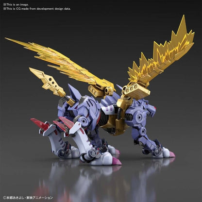 [In Stock] Bandai Figure-Rise Standard Digimon Metal Garurumon (Amplified) Plastic Model Kit