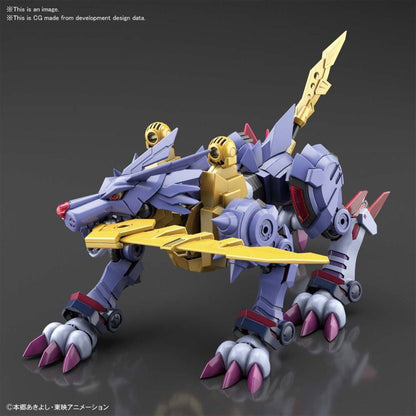 [In Stock] Bandai Figure-Rise Standard Digimon Metal Garurumon (Amplified) Plastic Model Kit